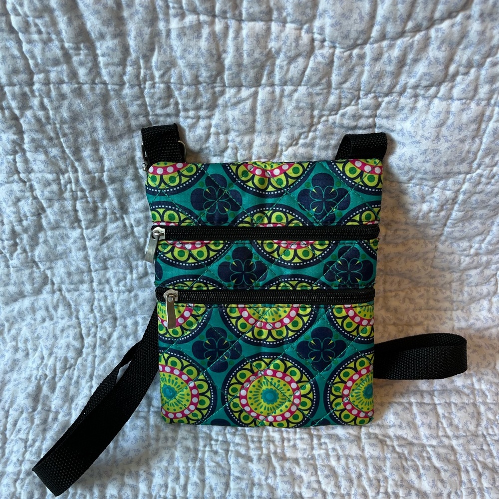 Colorful Patterned Crossbody Bag